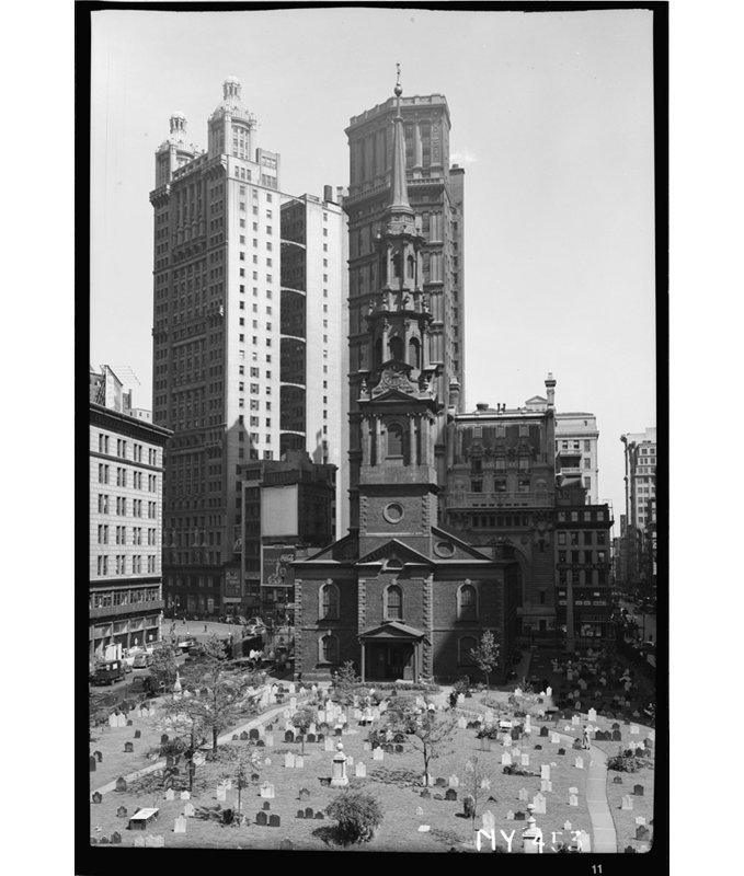La chapelle Saint-Paul de New York - 1937