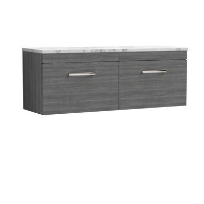 Athena 120.5cm Double Bathroom Vanity Base Only