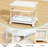 Transparent storage box with a lid, plastic multi-functional foldable storage box, foldable box with a magnetic suction door
