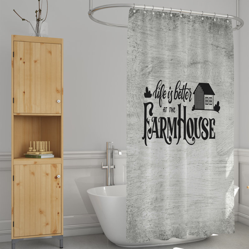 Shower Curtain, 72" H x 70" W
