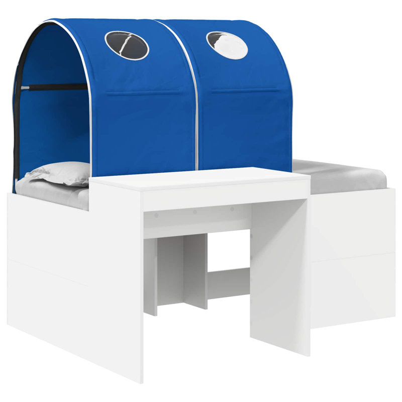 High Sleepers, European Toddler (80 x 160cm), Blue/Artisan Oak