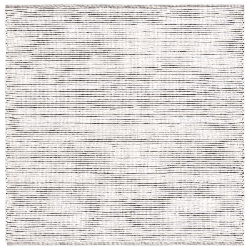 Lilia-Mae Flat Weave Cotton Rug, Square 6'