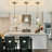  Dansby 1 - Light Modern Ribbed Glass Pendant Light for Dining Room-233038706-233038704