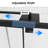 LEROKA Adjustable Hinge Door with SGCC-certified 6mm (1/4 in.) Tempered Glass-123017840-130896969