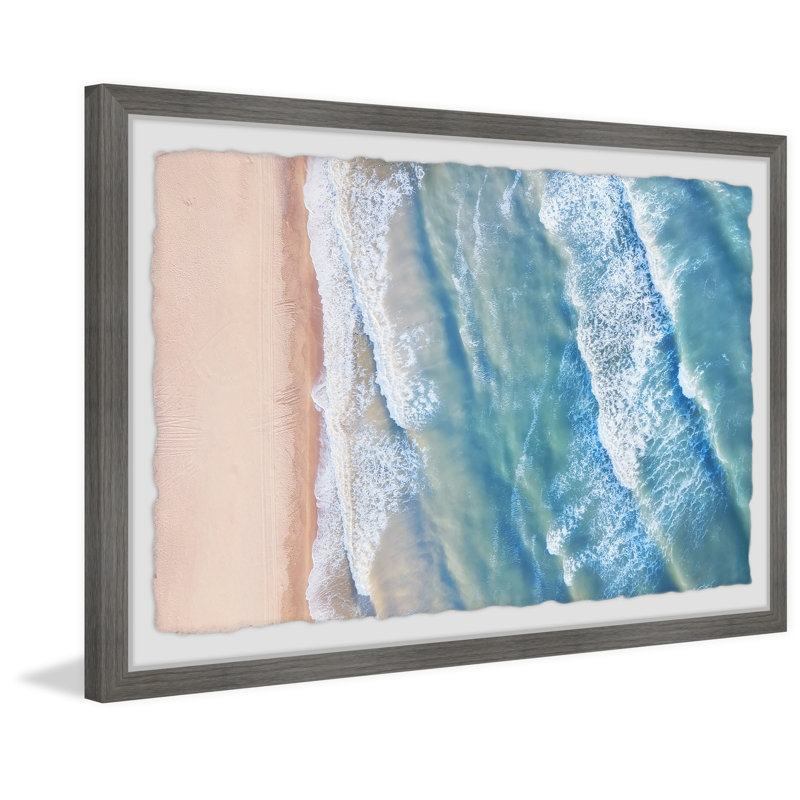 Rippling Waves - Single Picture Frame Painting, 41 cm H x 61 cm W