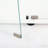 Glass Storage Cabinet, Wine/File, Bluetooth LED/Remote Control/Wheels - White