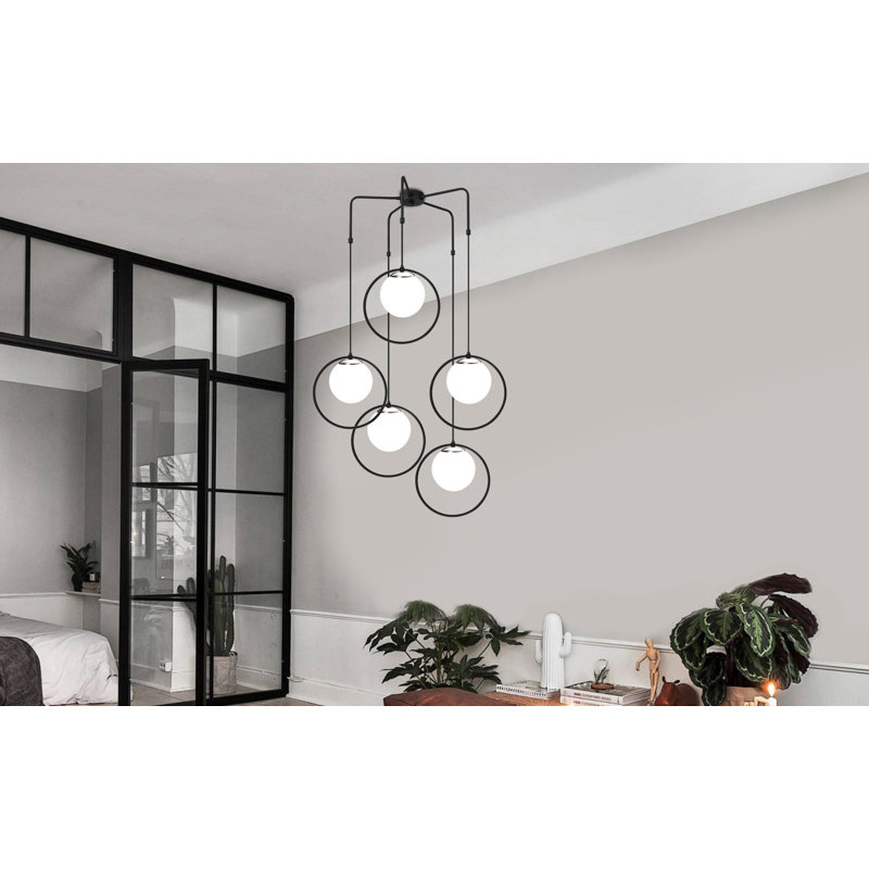 Tassone 5 - Light Black Unique/Statement Pendant