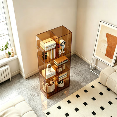 Tiered Acrylic Display Bookcase