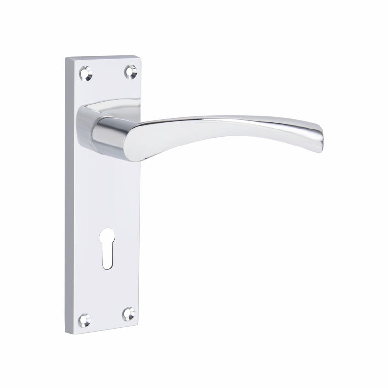 Scroll Astrid Door Handles Lever Lock