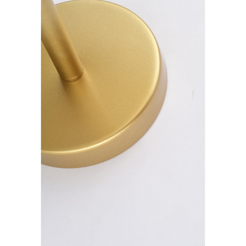 Ensemble de lampes de table dorées 15 po