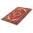 One-of-a-Kind 4' X 6' New Age Wool Area Rug in Dark Copper