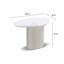 Jade High Coffee Table with Calacata Marble