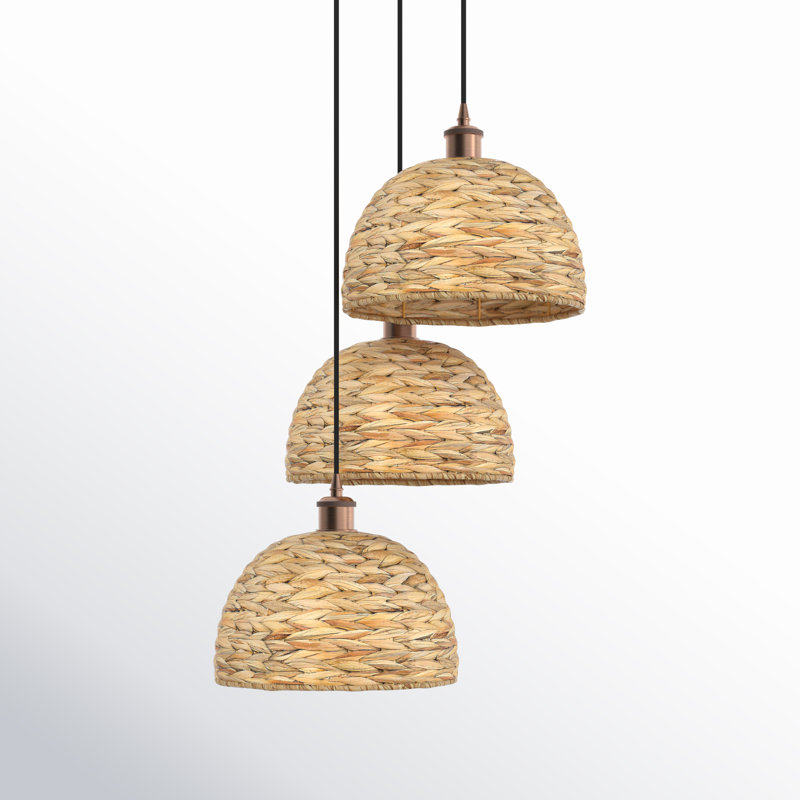 Mattson 3 - Light Dome Pendant, Antique Copper