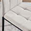 Pallo Button Tufting Luxury Fabric Dining Chairs - Modern Contemporary Design-21194050-21194051