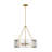 4 - Light Dimmable Drum Chandelier-88144439