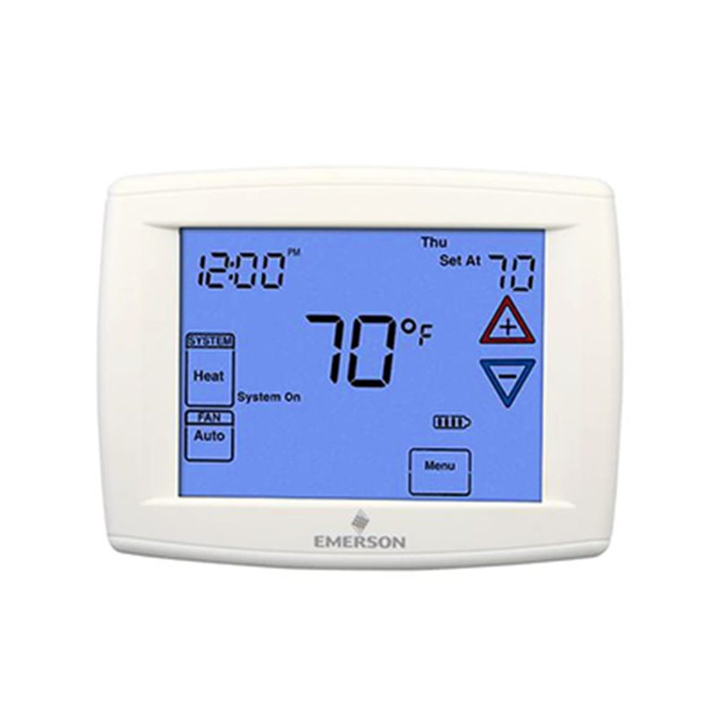 Thermostat non programmable, écran tactile universel