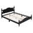 Modern Wood Platform Bed Frame with Wooden Slat Support-1332657814-1341921475