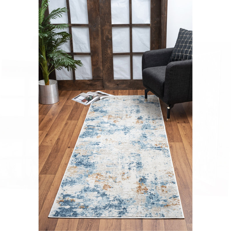 Tapis multicolore, Rectangle 5 pi 3 po x 7 pi 3 po
