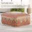 Pouf cubique intérieur / extérieur Jaipur Living Ember