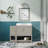 Stovall 43 Inch Single Vanity with Integrated Top and Sink with Mirror-1118531523