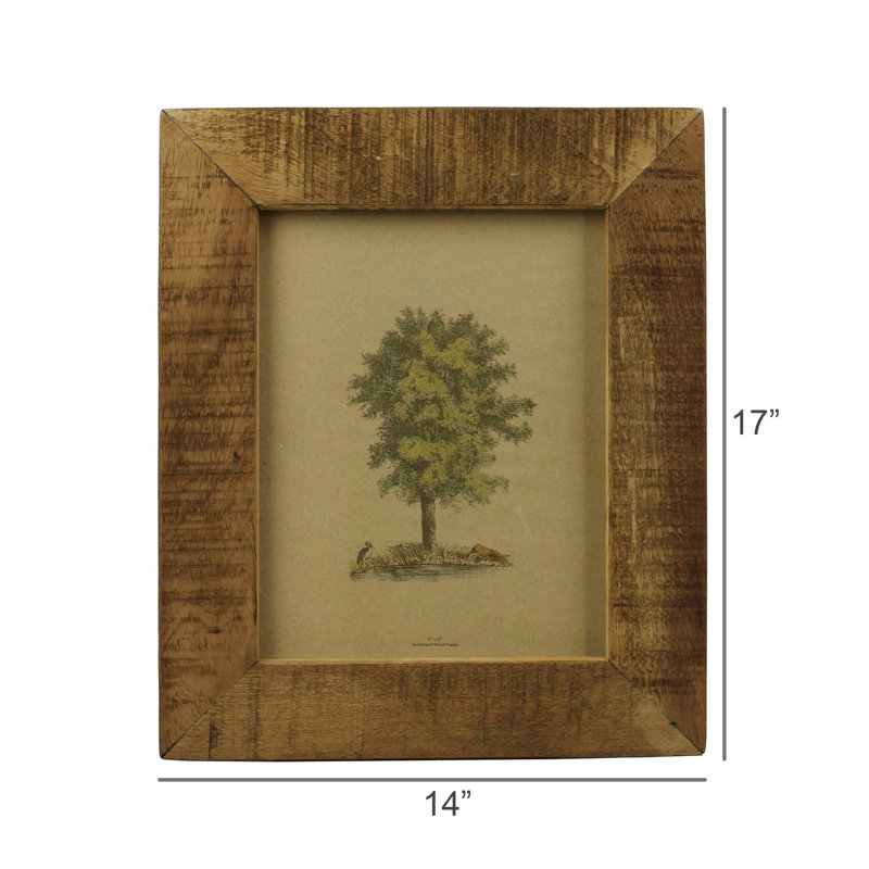 Reclaimed Wood Wall Frame 11X14