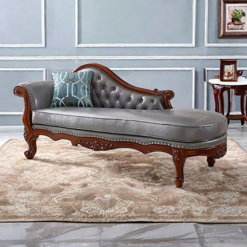 Méridiennes intérieures à coussin épais Retro American, Orienté à gauche (vu de face)