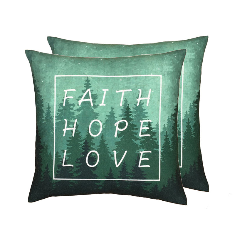 Linen Throw Pillow, Feather