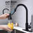 Kitchen Faucet, Pull Out , High Nozzle, Single Lever, Corrosion, Aerated Water, Splash- Water Output-1353342238
