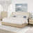 Kimpton Beige Oak Queen Wingback Bed