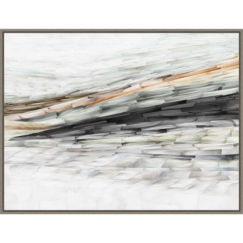 «Lady of the Rocks II» par PI Studio - peinture sur toile à cadre flottant