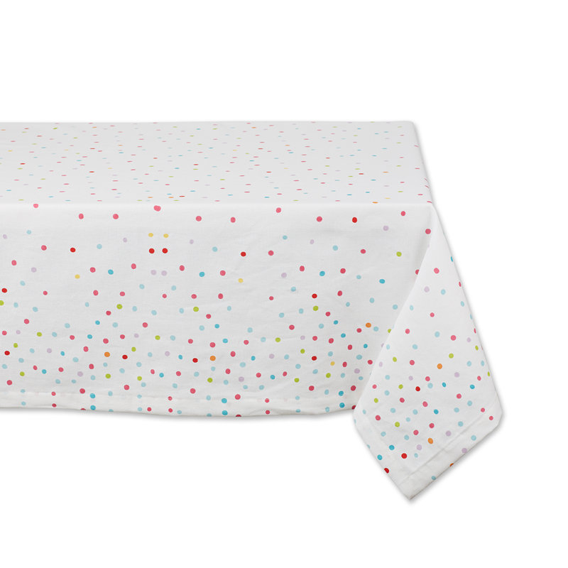 Jordeyn Rectangle Cotton Tablecloth Weight, 60" x 84"