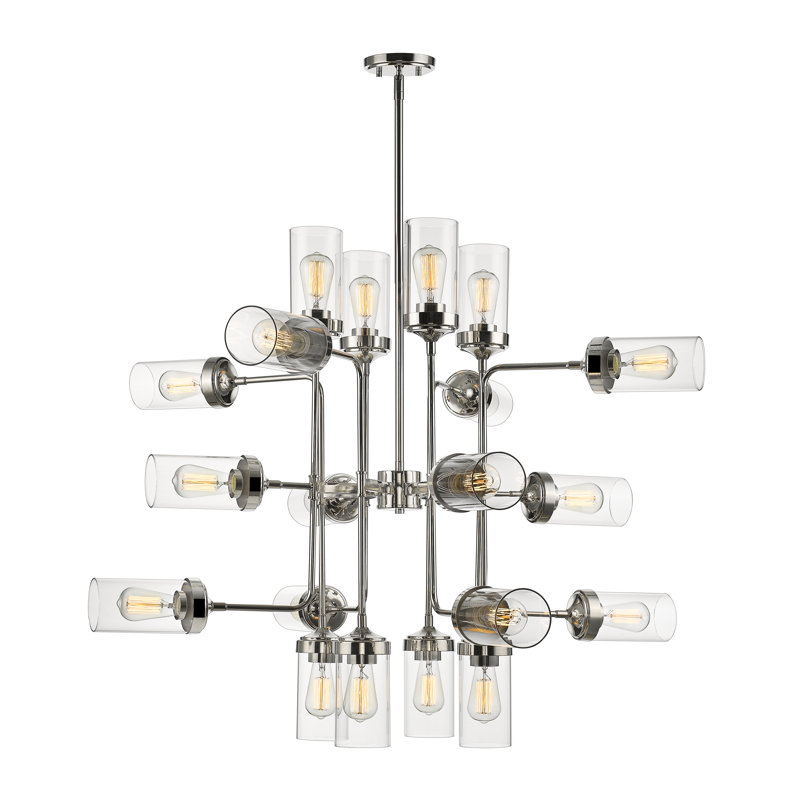 Lustree linéaire 20 lumières spoutnik modern Grantham