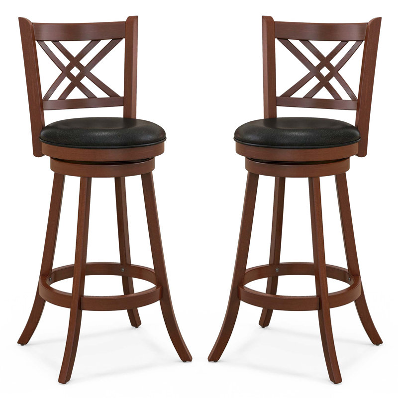 Tabouret pivotant Hetem, Tabouret de bar (siège d'une hauteur de 29 po)