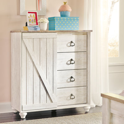 Commode combinée 4 tiroirs Jascha Gentleman's