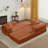 63" Compression Convertible Sleeper Futon Sofa Bed, 4-in-1 Corduroy Upholstered Floor Couch with 2 Pillows, No Assembly Required-790714047