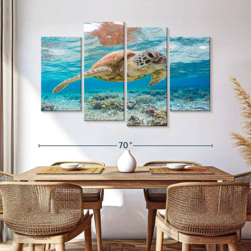Brampt Galapagos Island Turtle, 42" H x 68" W