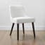 Chaise d'appoint rembourrée en bois massif Bremment-720516587