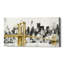 «New York Skyline I Yellow Bridge» par Avery Tillmon, art mural sur toile-26362074