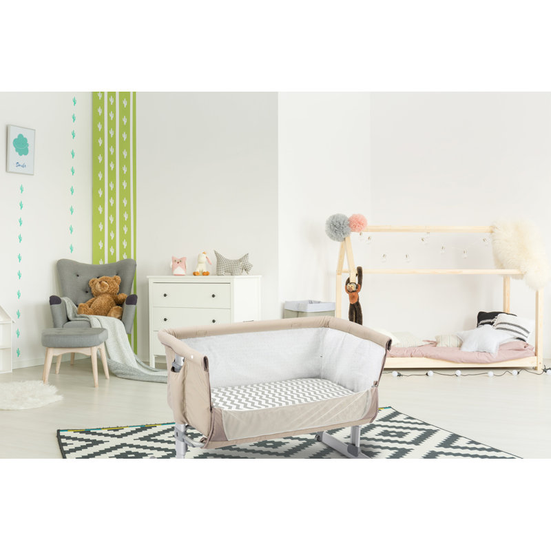 Mini draps-housses pour lit de bébé Brannan