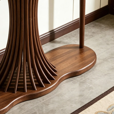 New Chinese style solid wood console table.