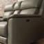 Dual Power Reclining Love Seat with Console in Mineral-1294536229