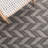 Kilim Flat Weave Wool Chevron Rug-1824002602