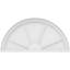 Demi-cercle à front à 4 branches en PVC de qualité architecturale-41863273