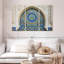 Ensemble de 3 carreaux marocains sur toile-2024490944