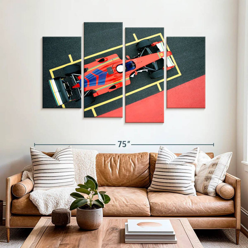 Voiture de formule rouge Mehar