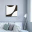Art mural sur toile Curvilinear 6 pi par Chris Paschke, 37 po x 37 po