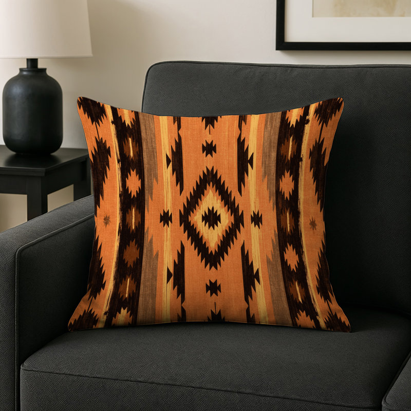 Turquoise Legacy Indoor And Outdoor Throw Pillow, Square 20"