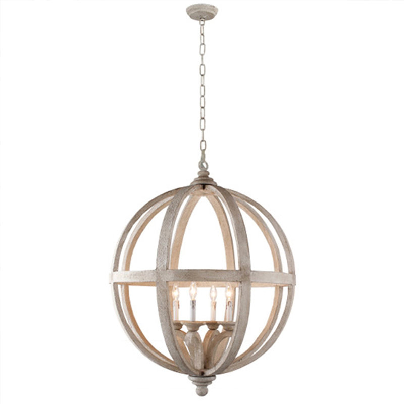 Lustre 4 lumières Alc52234w Hercules