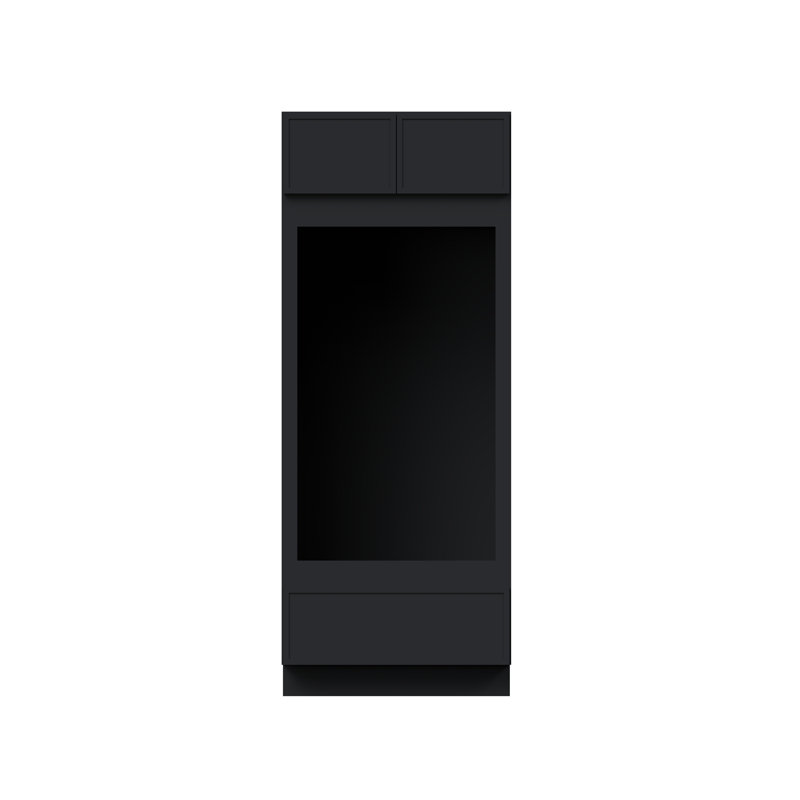 Armoire de cuisine double avec tiroir L 33 po x P 27 po x H 84 po prête à assembler avec tiroir CASAINC, 84"