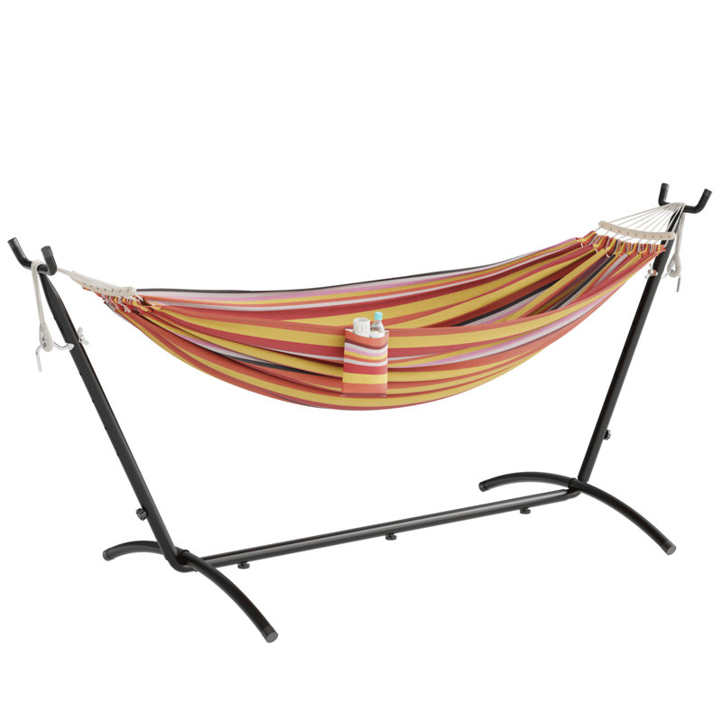 Hammock With Stand, Red, Red